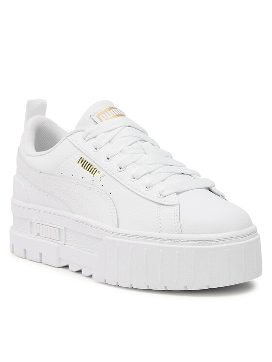Puma Puma Sneakersy Mayze Lth Jr 384527 Bílá