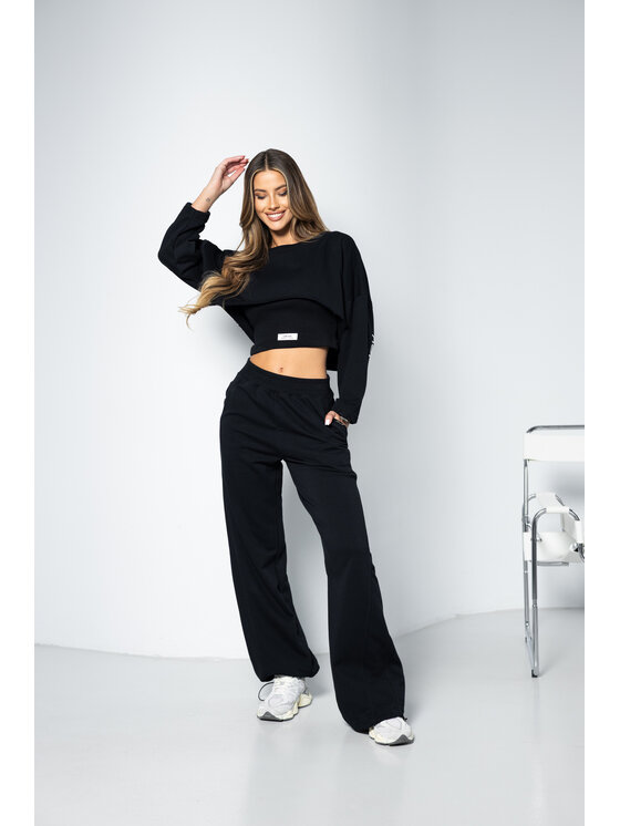 LilaLou LilaLou Dres Alex Czarny Regular Fit