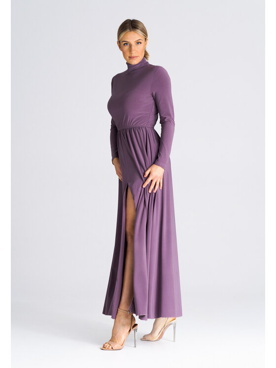 FIGL FIGLFIGL Vestito SUKIENKA M936 Viola Regular Fit