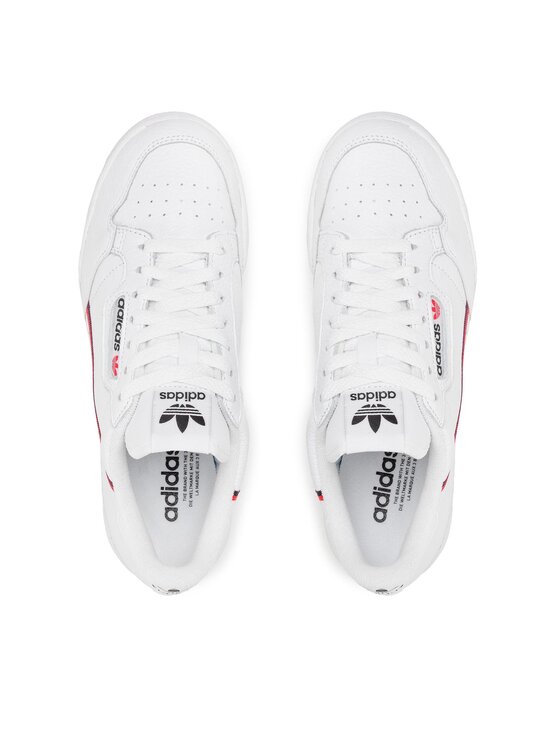 adidas adidas Sneakersy Continental 80 Shoes G27706 Bílá