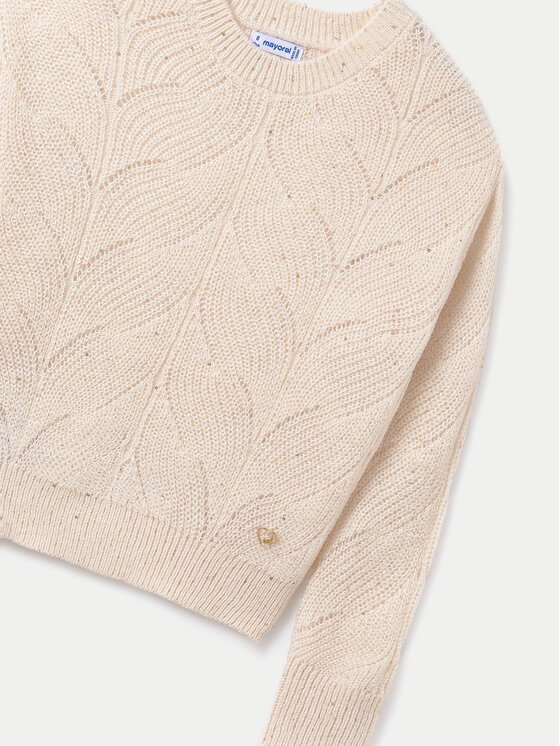Mayoral Mayoral Maglione 7303 Beige Regular Fit