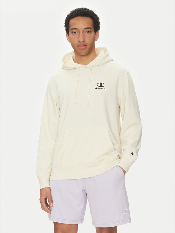 Champion Champion Felpa 221176 Écru Regular Fit