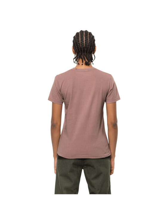 Jack Wolfskin Jack Wolfskin T-shirt Jack Nature Tee W Rosa Regular Fit