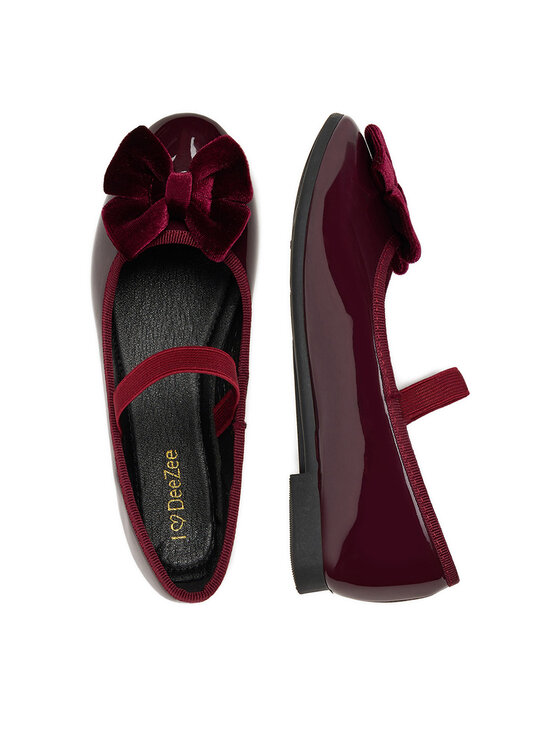 DeeZee DeeZee Balerinke CEO-CM220831-31(IV)DZ Bordo rdeča