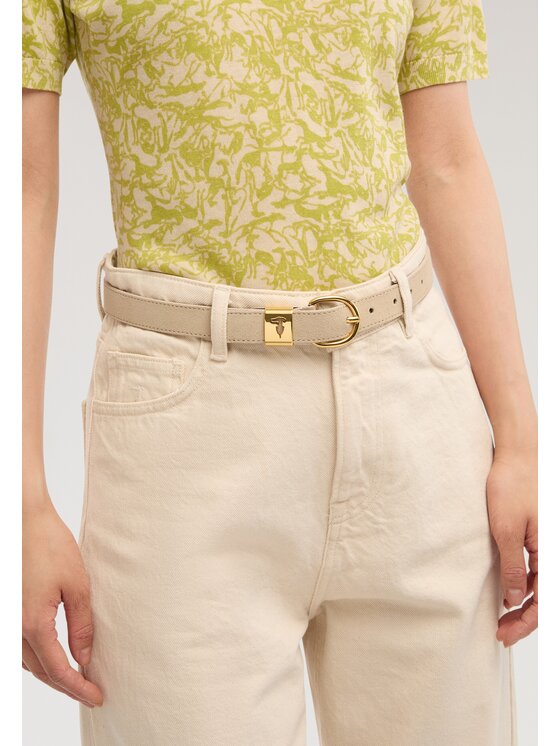 Trussardi Trussardi Pasek B344B100044N083 Kremowy