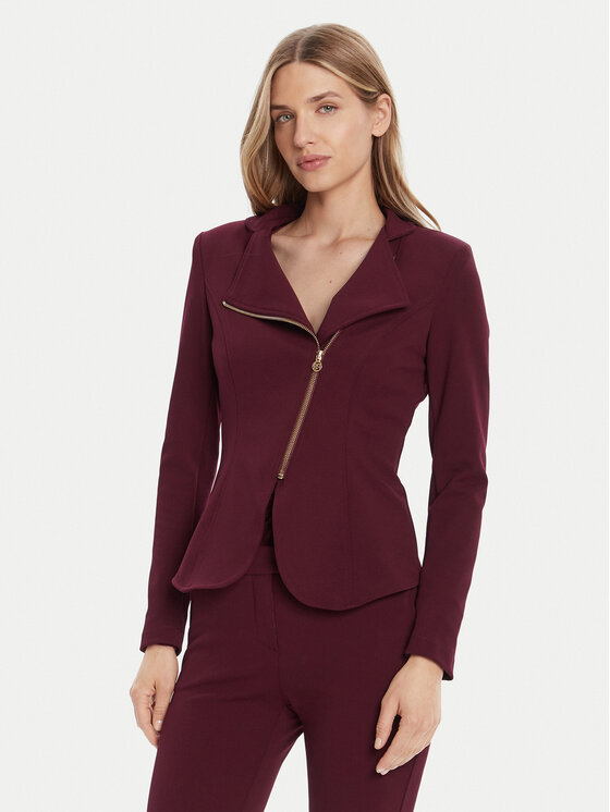 Rinascimento Rinascimento Pintsak CFC0125220003 Bordoopunane Slim Fit