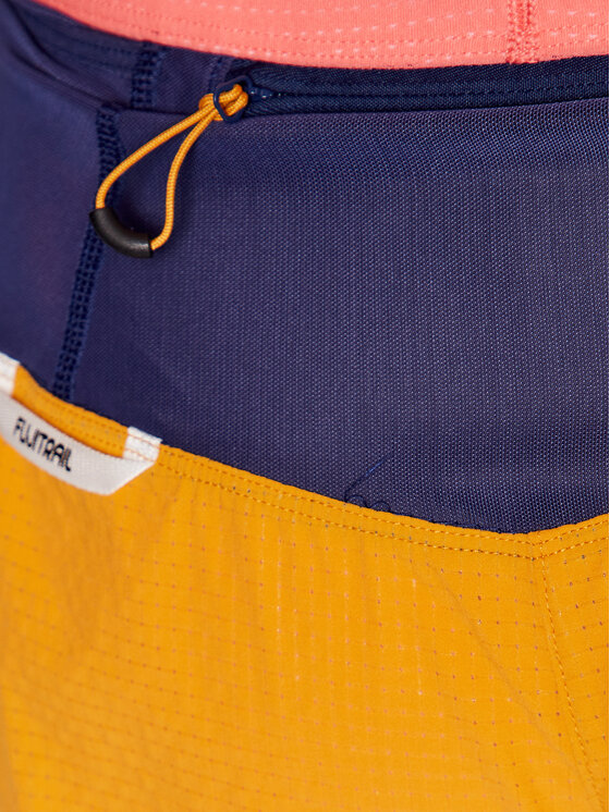 Asics Asics Sportovní kraťasy ASICS Fujitrail 2-N-1 Short Oranžová Regular Fit
