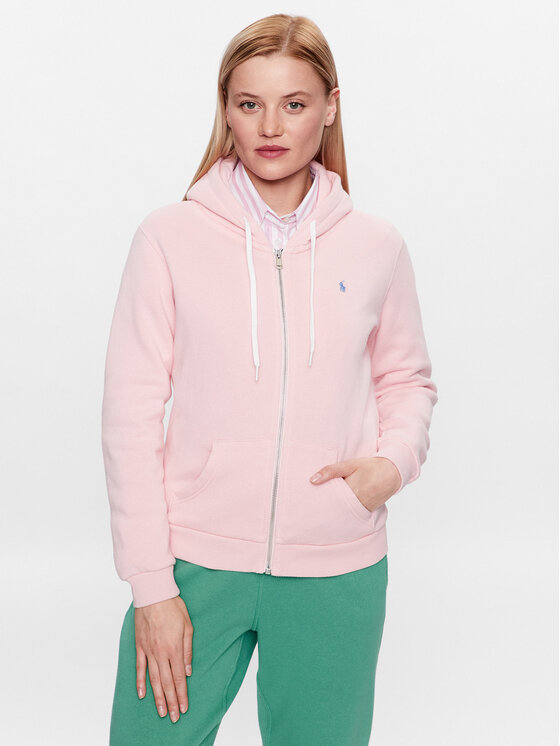 Felpa rosa sale ralph lauren