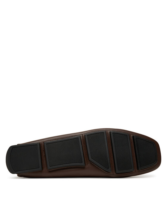 Calvin Klein Calvin Klein Mokasyny Driver Lth HM0HM01864 Brązowy