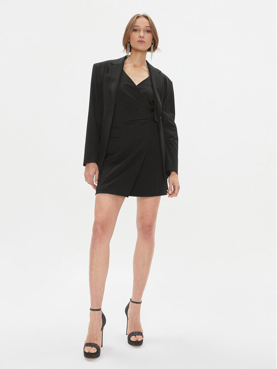 Marella Marella Koktejlové šaty Sosta 2336260336200 Černá Regular Fit