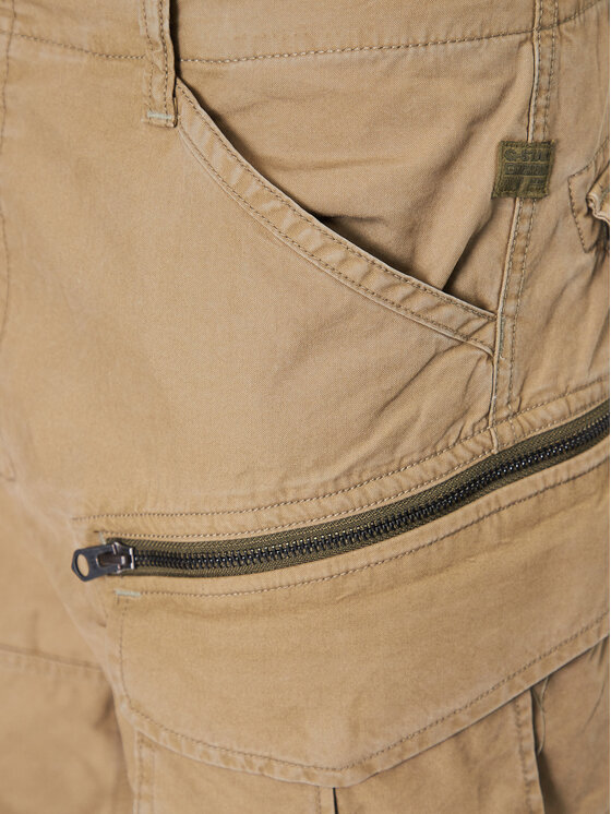 G-Star Raw G-Star Raw Kratke hlače D08566-D387-B212 Zelena Relaxed Fit