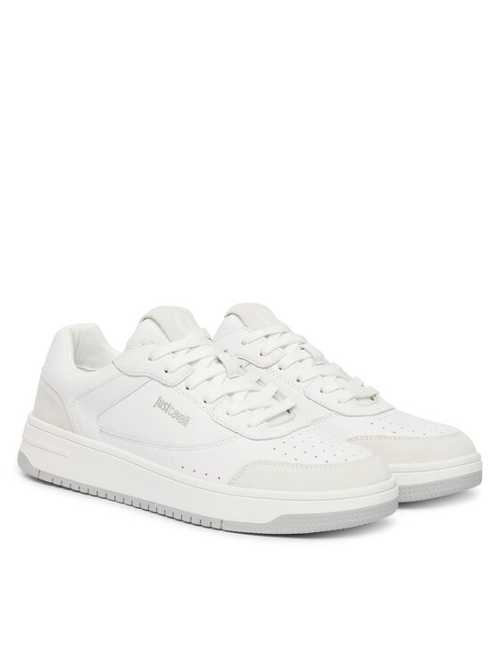 Just Cavalli Just Cavalli Sneakers 80QA3SM8 ZPC23 Alb
