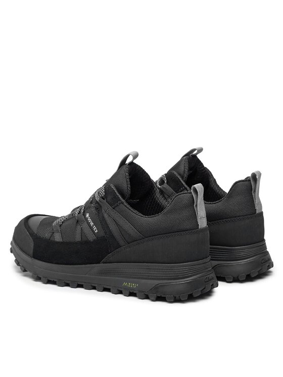 Clarks Clarks Pusbačiai ATLTrekRun Gtx GORE-TEX Juoda