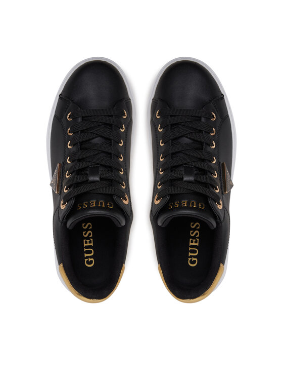 Guess Guess Sneakersy FLJD12 LEA12 Černá