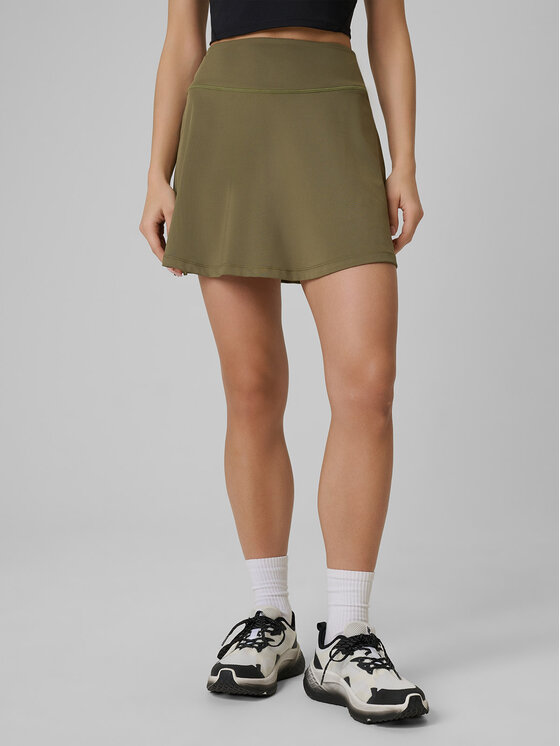 4F 4F Spódnica ołówkowa SOLAR PUNK Khaki