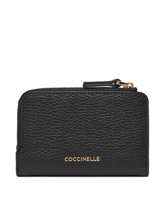 Coccinelle Coccinelle Kleine Damen Geldbörse TQK Coccinelledulse Soft E2 TQK 17 01 01 Schwarz