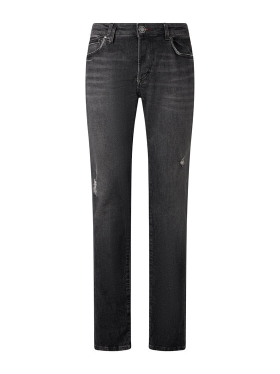 PHILIPP PLEIN PHILIPP PLEIN Džínsy 31241 Čierna Straight Leg