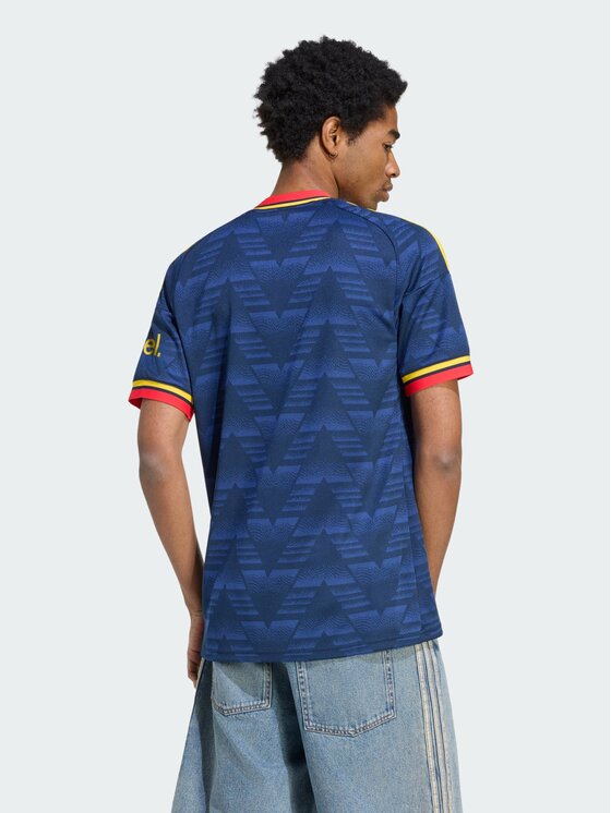 adidas adidas Koszulka techniczna 171339 Niebieski jasny Slim Fit