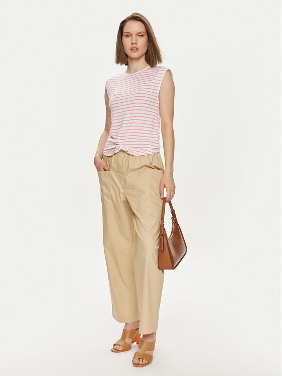 United Colors Of Benetton United Colors Of Benetton Футболка 3NRAD107J Рожевий Regular Fit