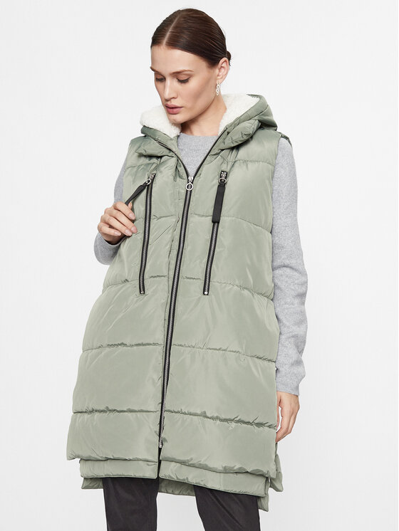 ONLY ONLY Vestă 15300259 Verde Regular Fit