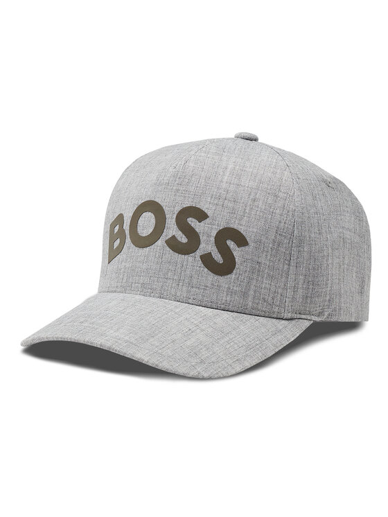 Șapcă Boss Gold-Bold-Curved 50476265 Gri