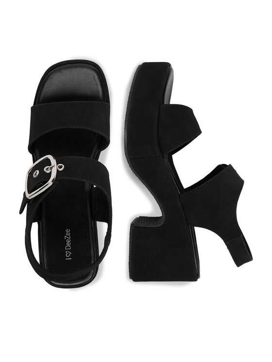 DeeZee DeeZee Sandały CEO-LB-G9349-A Czarny