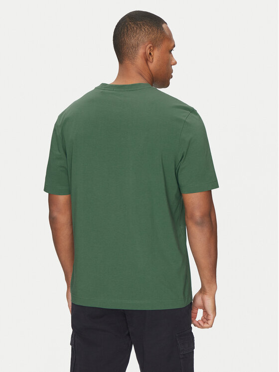 BOSS BOSS Majica Tchup 50473278 Zelena Relaxed Fit