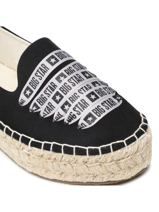 Big Star Shoes Big Star Shoes Espadryle JJ274891 Czarny