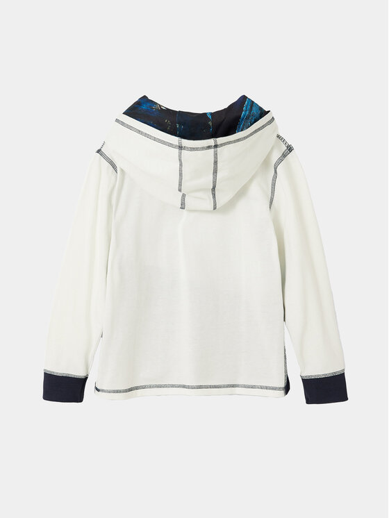 Desigual Desigual Sweatshirt 23WBTK06 Écru Regular Fit