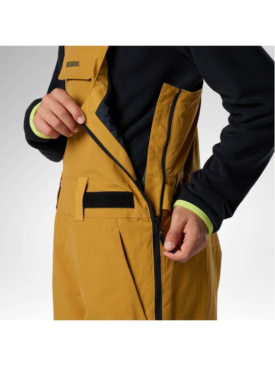 Rossignol Rossignol Spodnie narciarskie Jr Outerlimits Insulated Bib Brązowy Regular Fit