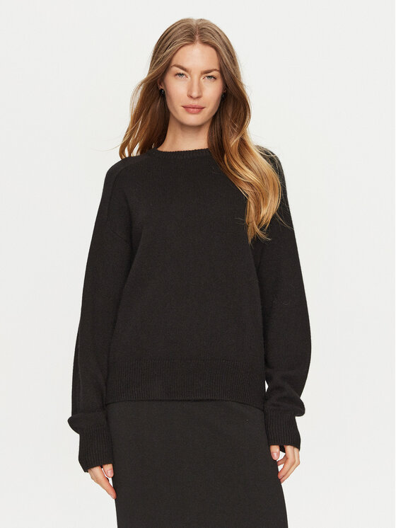 ViCOLO Sveter 77012S Čierna Regular Fit