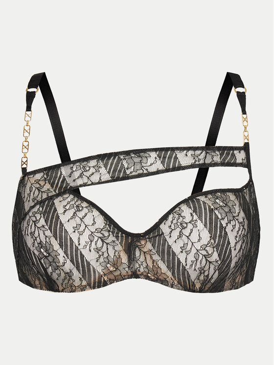 Chantelle X Chantelle X Сутиен с банели Slash C010M9 Черен