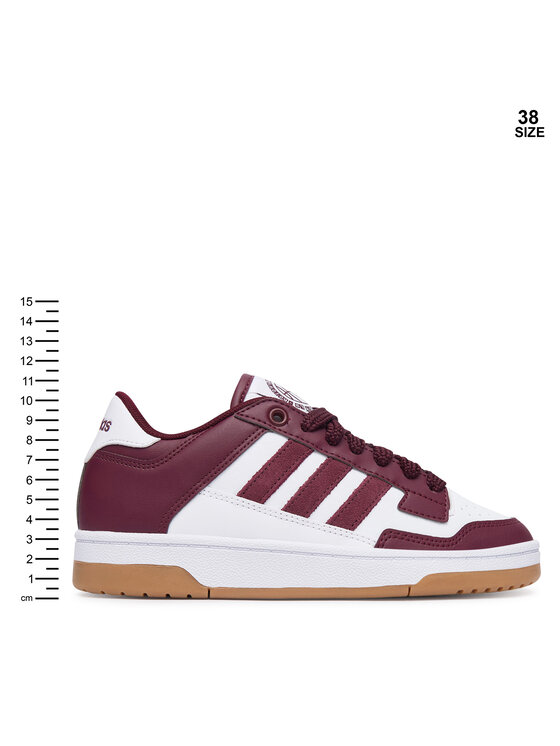 adidas adidas Sneakersy Rapid Court Low Shoes KI3898 Bordowy