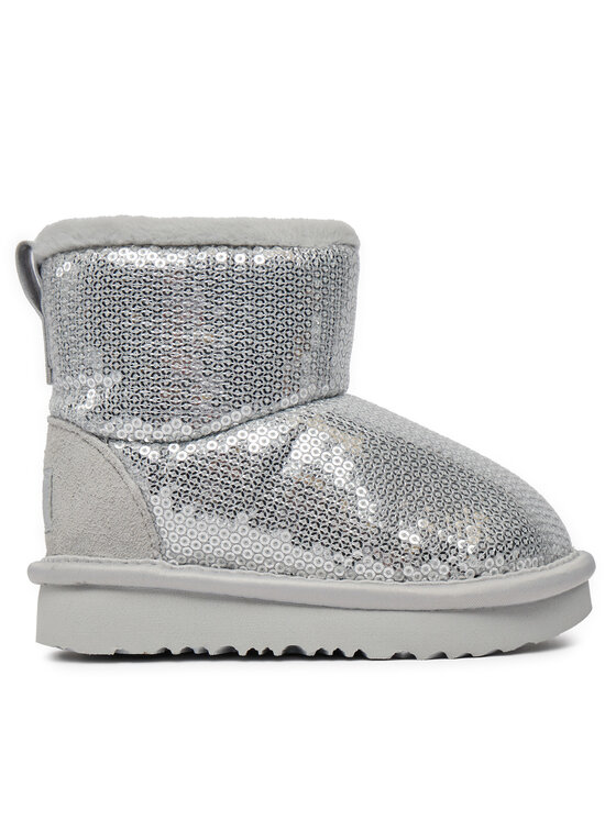 Ugg Ugg Sněhule T Classic Mini Mirror Ball 1143708T Stříbrná