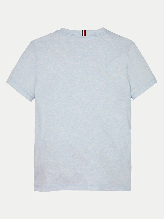 Tommy Hilfiger Tommy Hilfiger Тишърт Essential KB0KB06879 S Светлосиньо Regular Fit