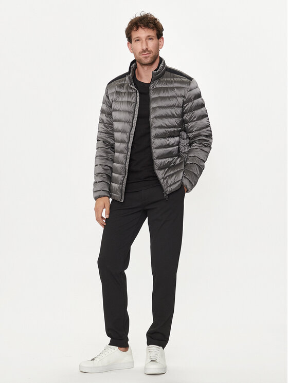 Guess Guess Vatovaná bunda M1RL47 WDQ50 Šedá Regular Fit