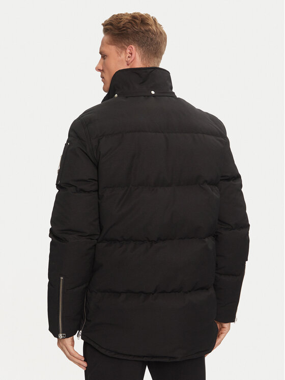Moose Knuckles Moose Knuckles Vatovaná bunda Original 3Q Neoshear M32MJ128SX Černá Slim Fit