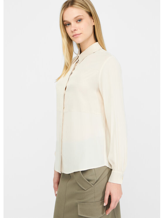 Liu Jo Liu Jo Camicia MF5106T257820304 Beige Regular Fit