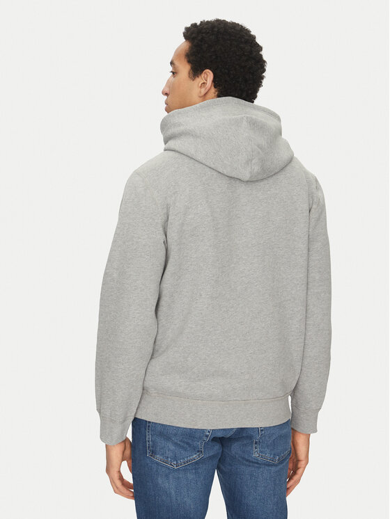 Tommy Hilfiger Tommy Hilfiger Mikina Essential MW0MW37230 Šedá Regular Fit