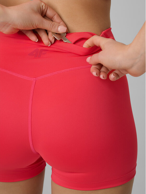 4F 4F Kolarki MULTI ACTIVE Koralowy Slim Fit