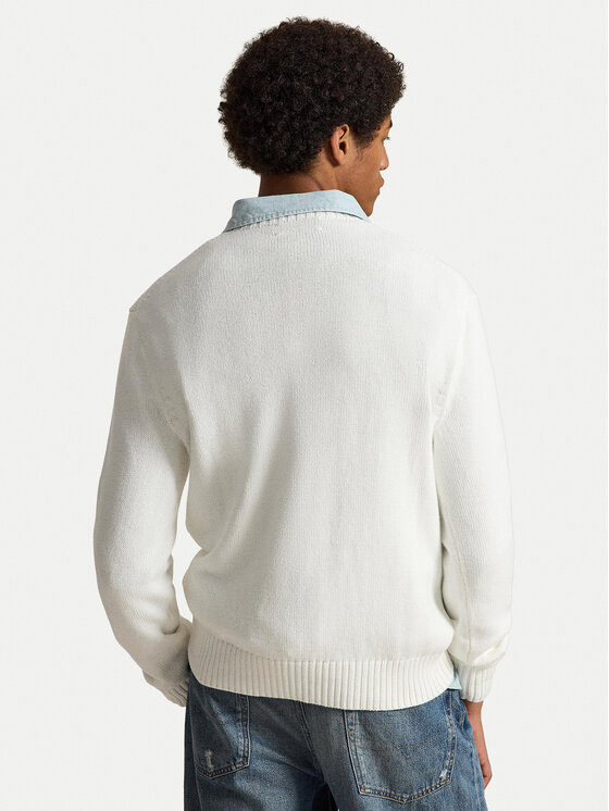Polo Ralph Lauren Polo Ralph Lauren Mikina 710B19758001 Bílá Regular Fit