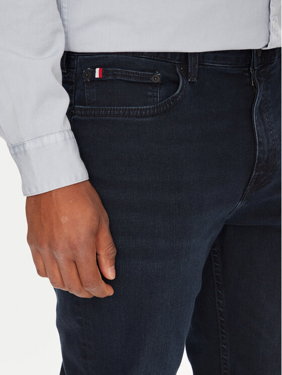Tommy Hilfiger Tommy Hilfiger Jeansy Bleecker MW0MW40676 Tmavomodrá Slim Fit