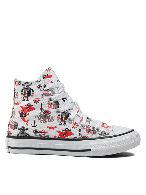 Converse Converse Tornacipő Chuck Taylor All Star Pirate 372874C Fehér