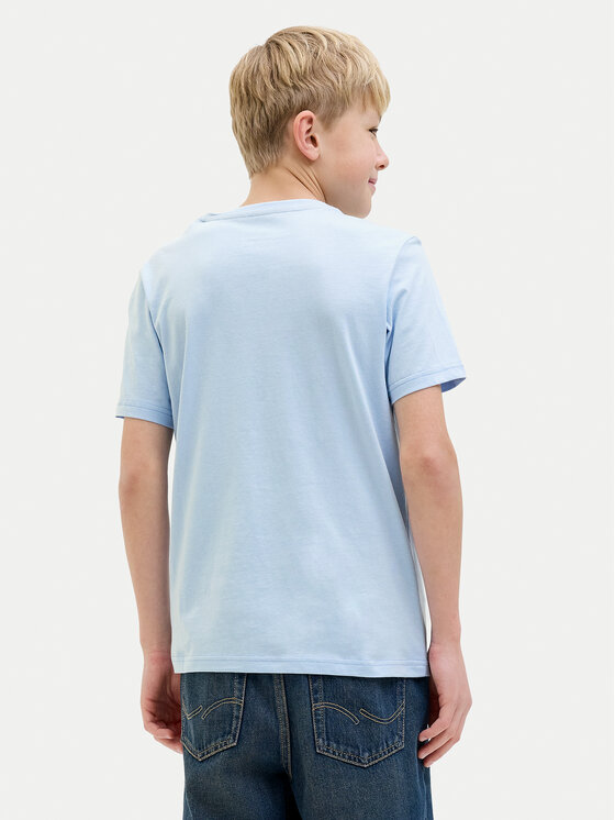 Jack&Jones Junior Jack&Jones Junior Футболка Colton 12269809 Блакитний Regular Fit