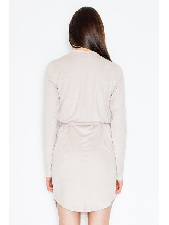 FIGL FIGL Šaty M454 Béžová Regular Fit