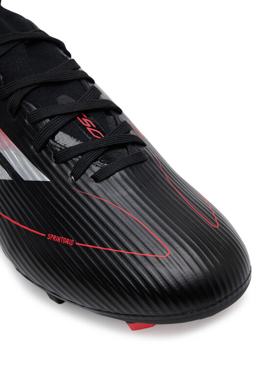 adidas adidas Buty do piłki nożnej F50 League Mid Firm/Multi-Ground JI0435 Czarny