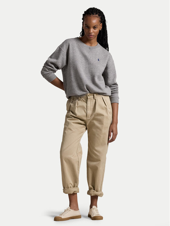 Polo Ralph Lauren Polo Ralph Lauren Bluză 211943006004 Gri Relaxed Fit