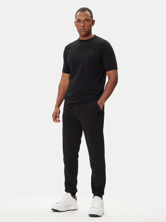 KARL LAGERFELD KARL LAGERFELD Jogginghose 705752 500900 Schwarz Regular Fit