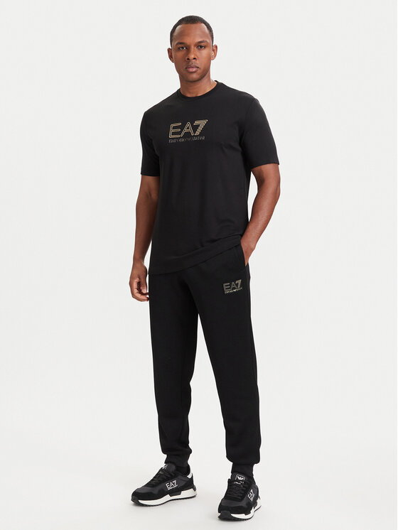 EA7 Emporio Armani EA7 Emporio Armani Marškinėliai 7M002239 AF13739 UC001 Juoda Regular Fit