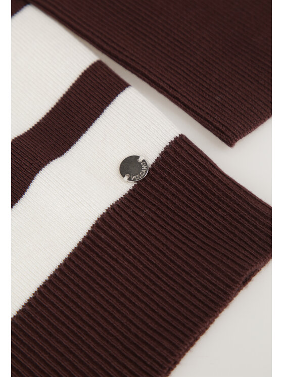 Volcano Volcano Sweter s-zita Biały Regular Fit